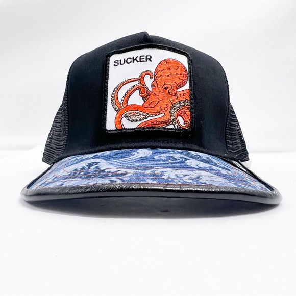 Goorin Bros Animal Farm Trucker Hat ‘Limited Edition’ Kraken It Open-Sucker